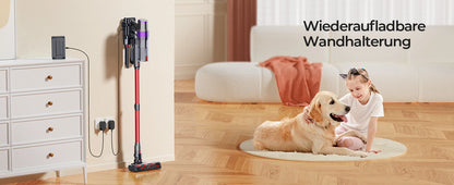 Laresar V8 Cordless Vacuum Cleaner Handheld Car 48000PA 500W 60 Mins Home Appliance Wireless Removable Battery Brushless motor