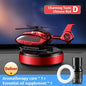 Car Solar Airplane Air Freshener Solar Helicopter Interior Accessories Trim Propeller Rotary Perfume Diffuser Deodorant