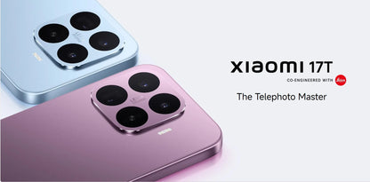 Global Version Xiaomi 17T Mobile Phones HDR10 6.59' AMOLED Display 50MP Leica Summilux Lens 6500mAh Battery Xiaomi Hyper AI Smartphone