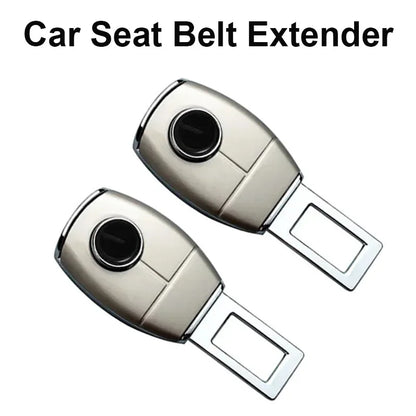 1/2/4 Pieces Car Seat Belt Clip Extender Alloy Seatbelt Lock Buckle Plug Auto Fastener Converter Clip Safety Belt Decoration