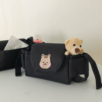 Baby Stroller Bag Pram Organizer Baby Accessories Cup Holder Newborn Trolley Portable Travel Car Bags for Carriages Universal