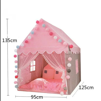 Baby Play Tent Children's Indoor Home Game House Girl Entertainment Small House Outdoor Amusement Park Playing Game Tent Toy Set