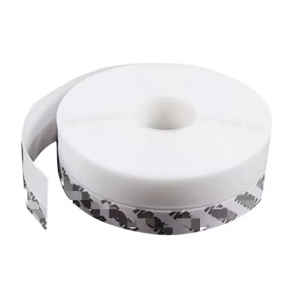 Self Adhesive Window Door Seal Strip Silicone Windproof Silicone Windshield Weather Tape Strip Door Bottom Home Sealing Strip