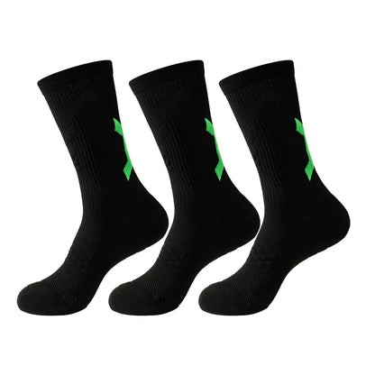 Men's Professional Basketball Training Elite Breathable Quick Drying Towel Bottom Wicking Sweat Sports Pressure Sock
