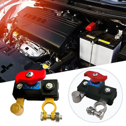 12/24V Car Battery Disconnect Switch Manual Automatic Circuit Breaker Anti-Power Off Leakage Protector Universal Auto Parts