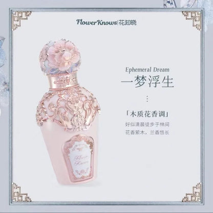 Flower Knows Strawberry Cupid Series Original Mens Woman Perfume Fruit Grapefruit Fresh Fragrance Charm Cologne 50ml