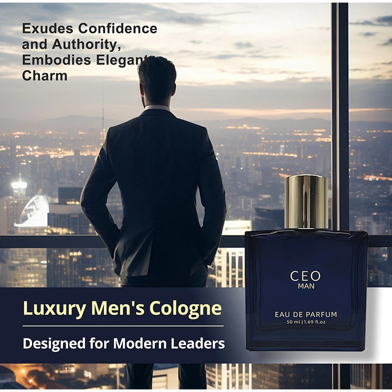 Woody Men's Cologne Perfume Rich Charm Last Fragrance Mature Men's Luxury Perfume Natural High-end Fresh Business Date Perfume