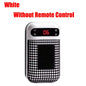 Wall Outlet Heater Plug-in Portable Household Electric Warmer Small Bathroom Heating Fans Home Heater with Remote Control