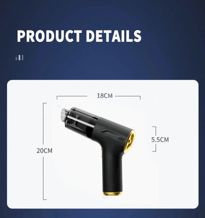 CENRR 980000PA Mini Car Vacuum Cleaner Strong Scution Powerful Wireless Car Cleaner HandHeld  Air Gun Portable Vacuum Cleaner