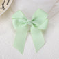 1pcs 3.6'' Solid Color Bowknot Hair Clips For Baby Girls Classic Bows Hairpins Cute Barrettes Headwear Kids Hair Accessories