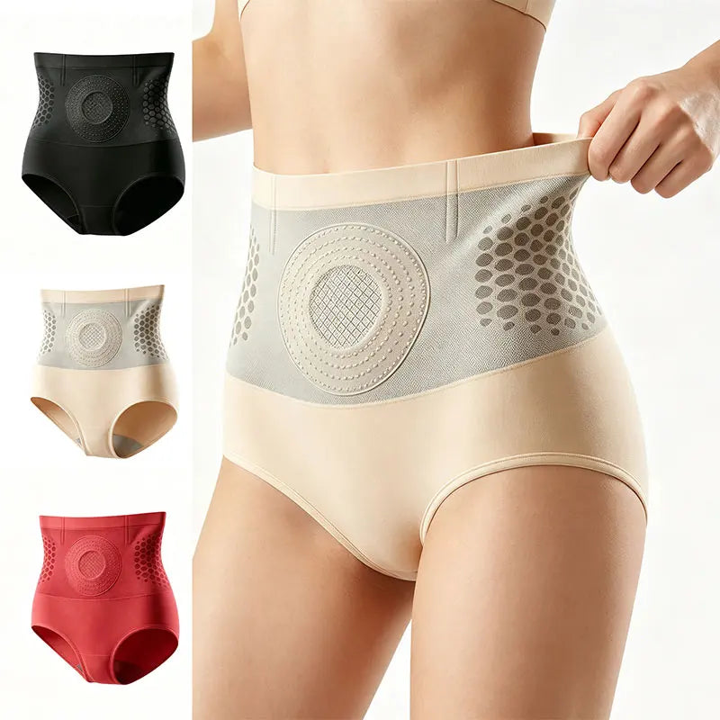 Women's Pantie Brief Tummy-control Pantie Fat Burning Sculpting Short Seamles High-waisted Women Underwear High Waist Sculpting
