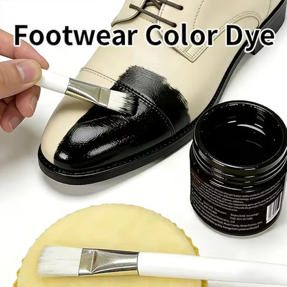 Leather Recoloring Balm, Brown Leather Dye for Shoes, Furniture & Bags（30g）