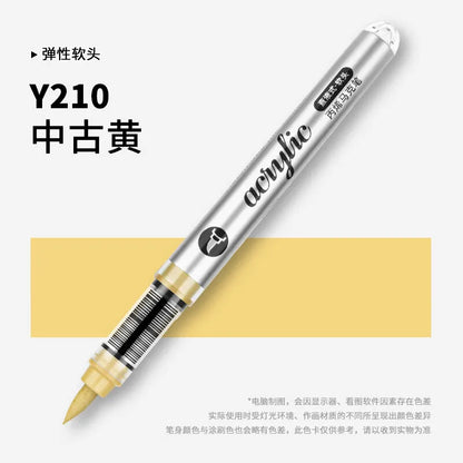 1 PC 120 Colors Acrylic Paint Marker Pens Professional Drawing Pens for Graffiti Manga School Aesthetic Stationery Art Supplies