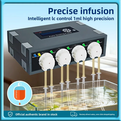 JEBAO DP-4 DP-5 DP-2 DP-3S DP-4S DP-3 Automatic titration pump peristaltic pump Dosing pump Aquarium automatic infusion machine