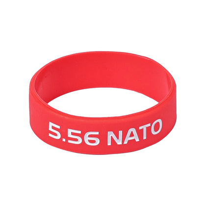 6pcs/Pack Tactical Magazine Marking Band Airsoft Rifle Elastic Mag Rubber Ring For 5.56 Nato Airsoft Rifle Hunting