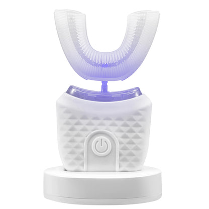 U-shaped Ultrasonic Electric Toothbrush 3 Modes Silicone Automatic Teeth Whitening Oral Care