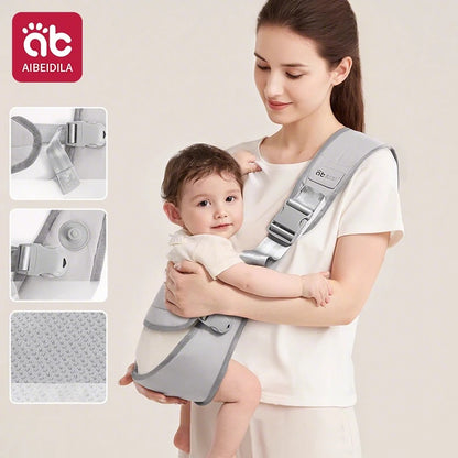 Baby Carrier Kids Waist Stool with Waist Protection Baby Strap Adjustable Front Holding Type Big Baby Carrier