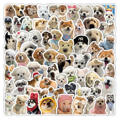 103 Pcs Cute Dog Stickers - Adorable Decals for Journals, Phone Cases, Water Bottles & DIY Crafts LanLanStickersWorld