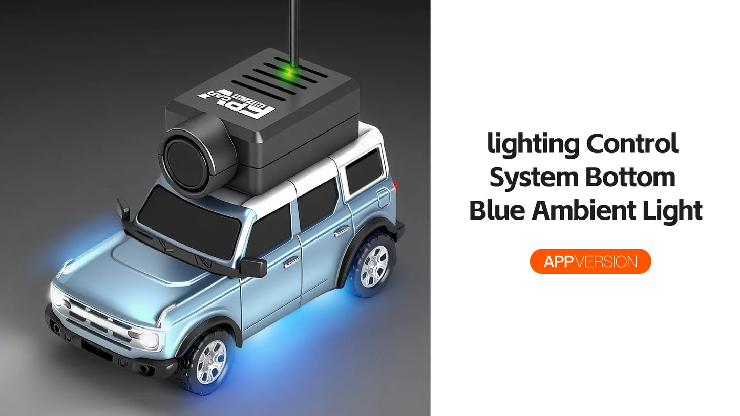 WLtoys 1/64 Mini RC Car with 720P FPV Camera Wifi APP Control 2.4G Reomte Contorl Racing Vehicle Toy for Children 6405 6406