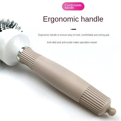 Hair Comb Professional Salon Hair Brush Hair Styling Hairbrush Hairdressing Comb Round Curly Hair Rollers Tools Blue