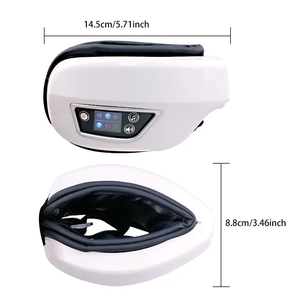Eye Massage Device Vibration Airbag Pressure Eye Massager Bluetooth Music Relax Fatigue Eye Care Improve Sleep Tools Foldable