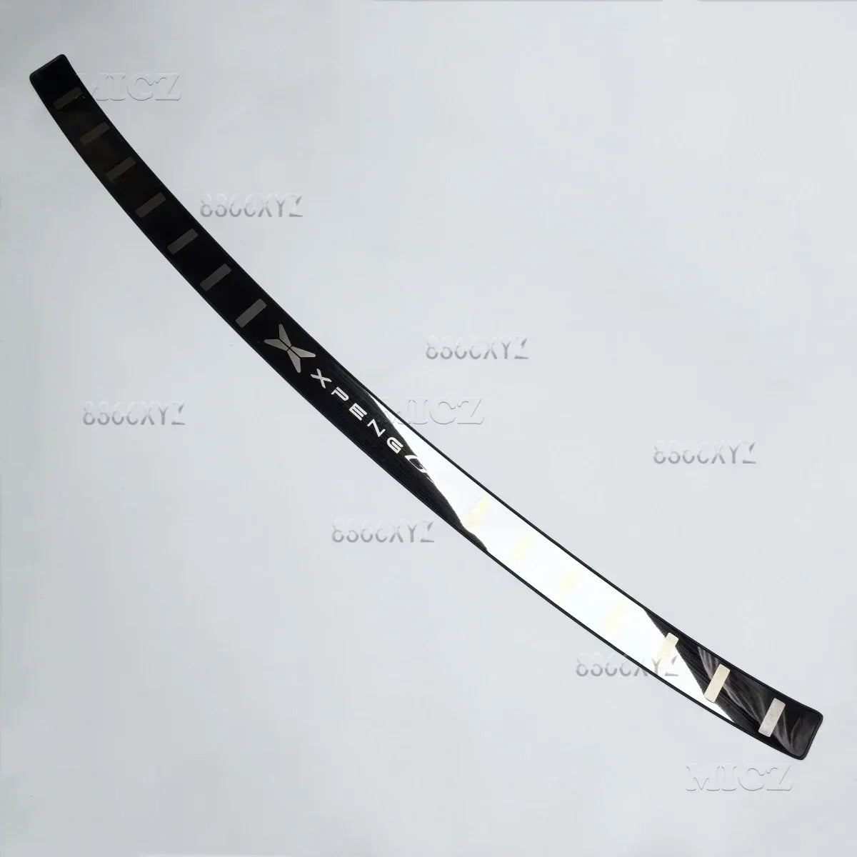 Car styling Rear Bumper Protector Sill Trunk Rear guard Tread Plate Trim For XPENG G9 2022 2023