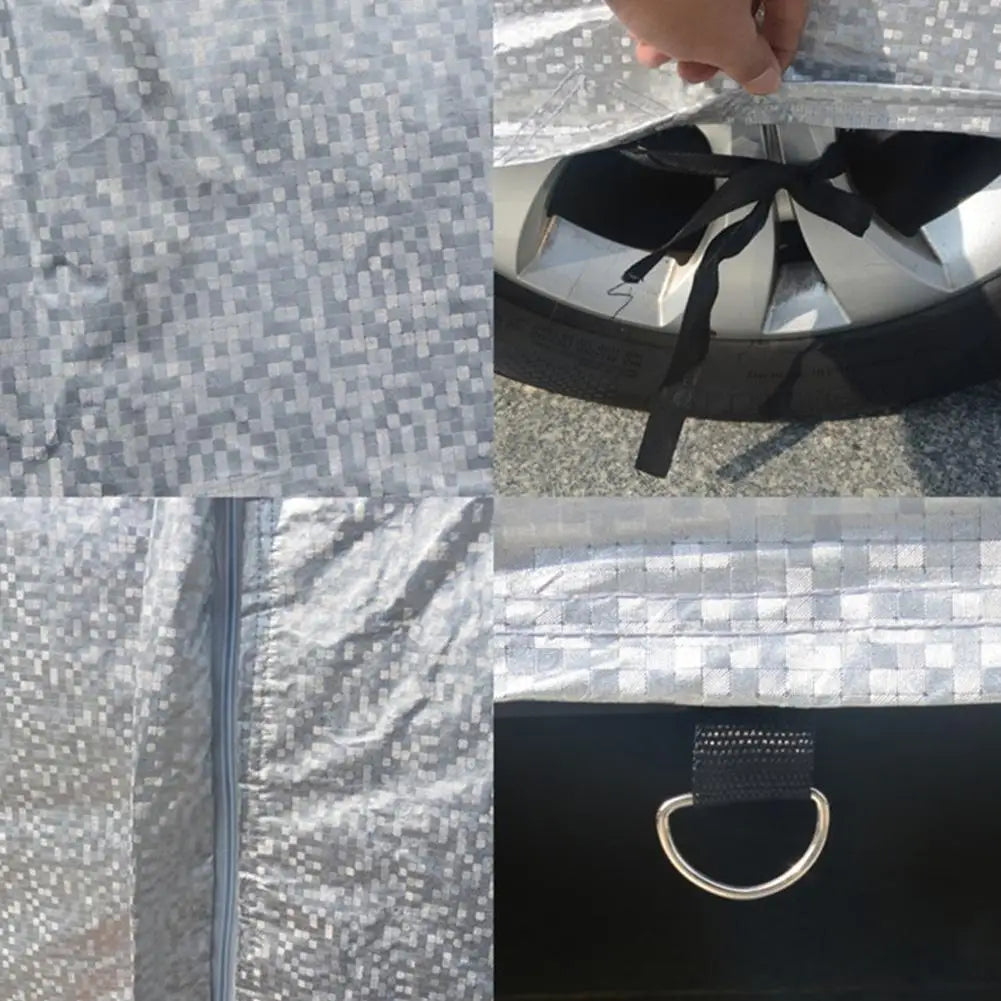 Car Accessories Sunshade Half Cover Car Coat Sunblock Rain Heat Cover Sunshade Half Car Dust