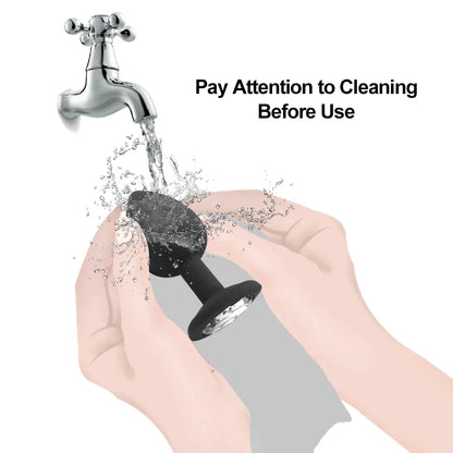 S/M/L Soft Silicone Anal Plug Mini Erotic Butt Plug Sex Toy for Anal Toy Beginner Men Women Gay Couples Prostate Stimulator