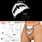 SHAZ Sexy Thong Women Panties Stainless Steel G strings Adjustable Waist Pant Heavy Bdsm Briefs Chastity Belt Sex Toys for Women