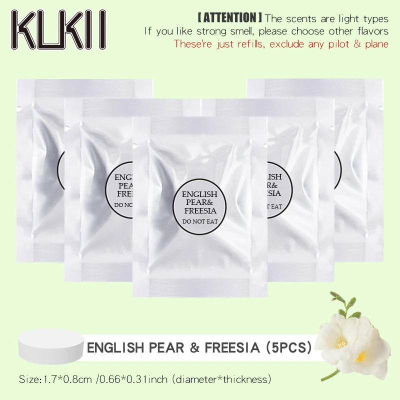 [Just Refills,exclude any pilot/plane] bear car air fresheners replacement tablets fragrance pods aroma supplement perfume pads