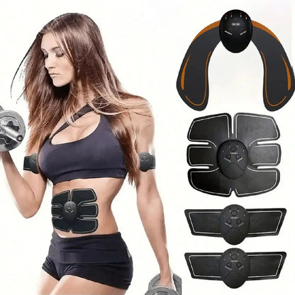Battery EMS Hip Muscle Stimulator Fitness Weightlifting Hip Abdominal Arm Leg Trainer Massage