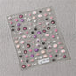 1pcs 5D Kawaii Jelly Nail Art Stickers Cute Jellyfish Self Adhesive Nail Art Decorations Stickers DIY Cartoon Manicure Decals