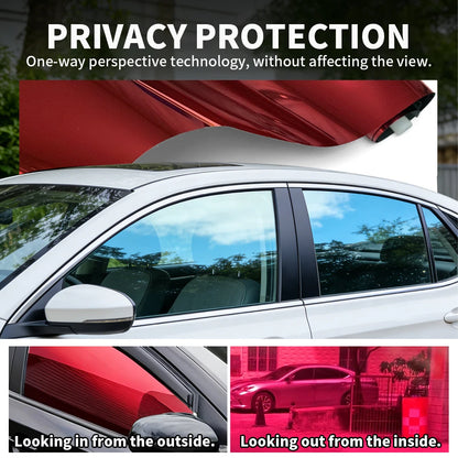 50cmx300cm Window Tinting Film for Car Glass Shading Anti-UV Protection Tinted Window Film Heat Insulation Automotive Insulfilm