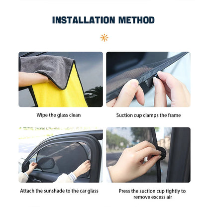 BLALION Car Sunshade Covers Cover Universal Windscreen Folding Visor Reflector Windshield Auto Sun Shade Protector Accessories
