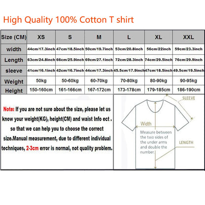 Unisex Anime Cos BOCCHI THE ROCK Hitori Gotoh Ljichi Nijika Cotton Casual Short Sleeve Tees High Quality Streetwear