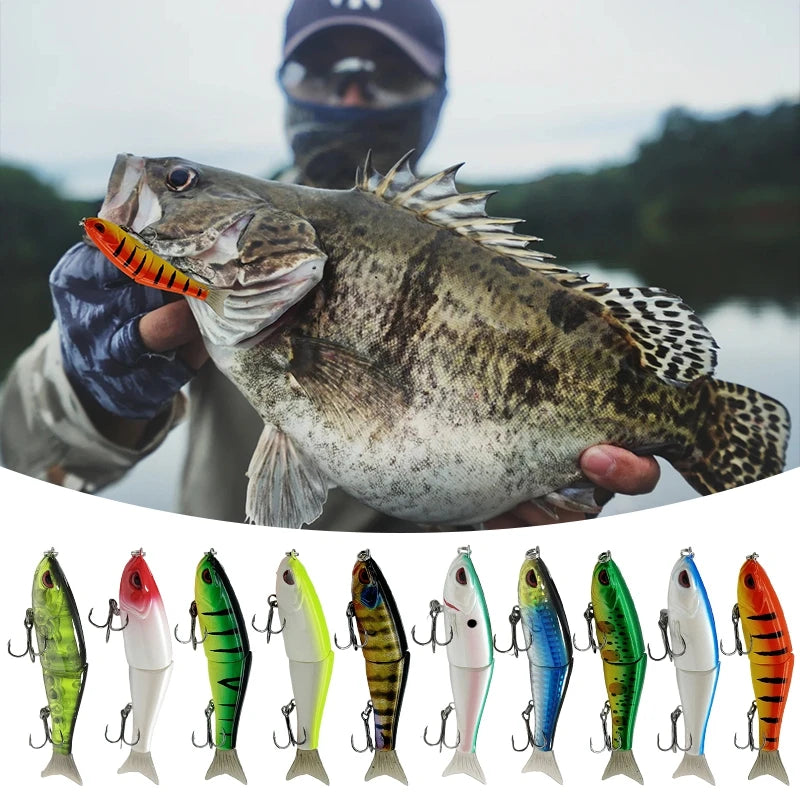 11.5cm/18.5g Balam Glide Bait Catfish Joint Giant Hard Bait Swimbait for Pike Bass Saltwater Glide Bait Leurre De Pêche