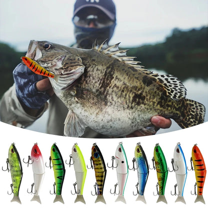 11.5cm/18.5g Balam Glide Bait Catfish Joint Giant Hard Bait Swimbait for Pike Bass Saltwater Glide Bait Leurre De Pêche
