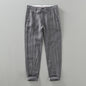 Summer New Pure Linen Casual Slim Pants for Men Clothing Thin Breathable Streetwear Men Trousers EC1335