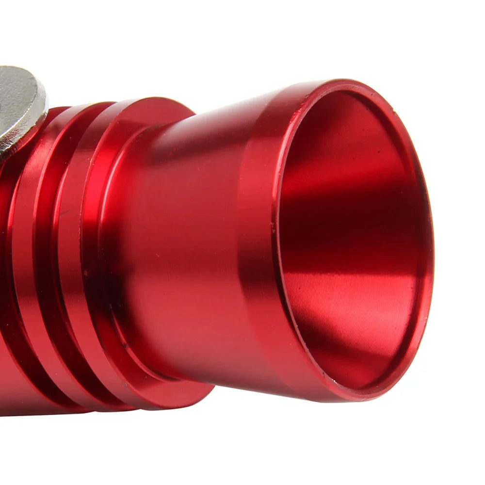M/L Size Universal Simulator Whistler Exhaust Fake Turbo Whistle Pipe Sound Muffler Blow Off Tunning