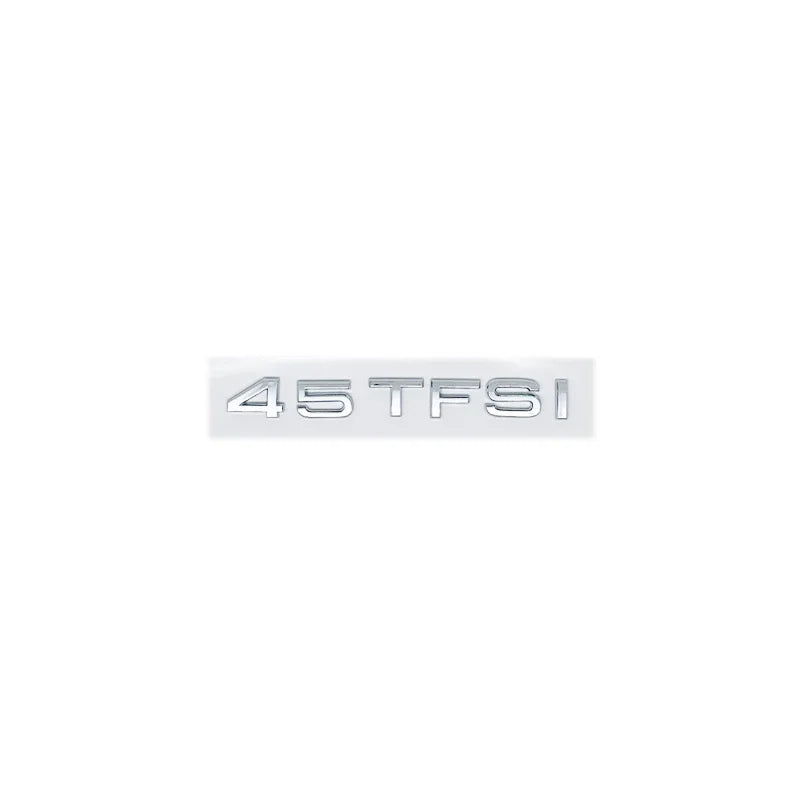 Car Letter Logo Sticker for A5 suitable for tail bumper and trunk emblem applicable to 2.0 3.0 40TDI 35 40 45TFSI models
