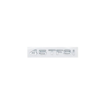 Car Letter Logo Sticker for A5 suitable for tail bumper and trunk emblem applicable to 2.0 3.0 40TDI 35 40 45TFSI models