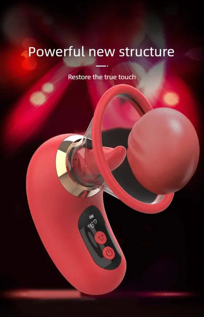 APP Control Clitoral Sucker Vibrator Tongue Licking Nipple Vagina Massager Clit Stimulator Female Masturbation Sex Toy for Women