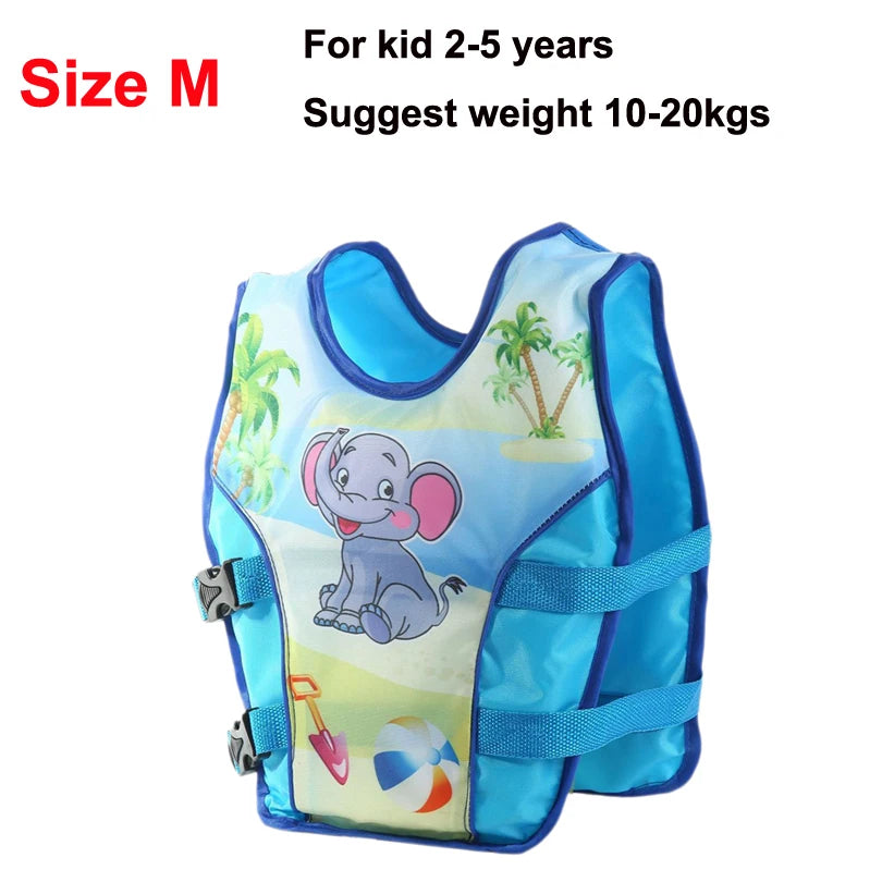 Boy Girl Non Inflatable Swim Vest Safer Baby Float Vest Swimwear Kids Good Swimming Learning Helper Swimming Pool Accessories