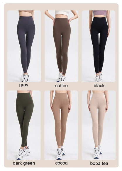 BIVIGAOS High-Quality Summer Sunscreen Shark Leggings Women Ultra-Thin High Elastic Nude Feeling Seamless Sport Fitness Leggings