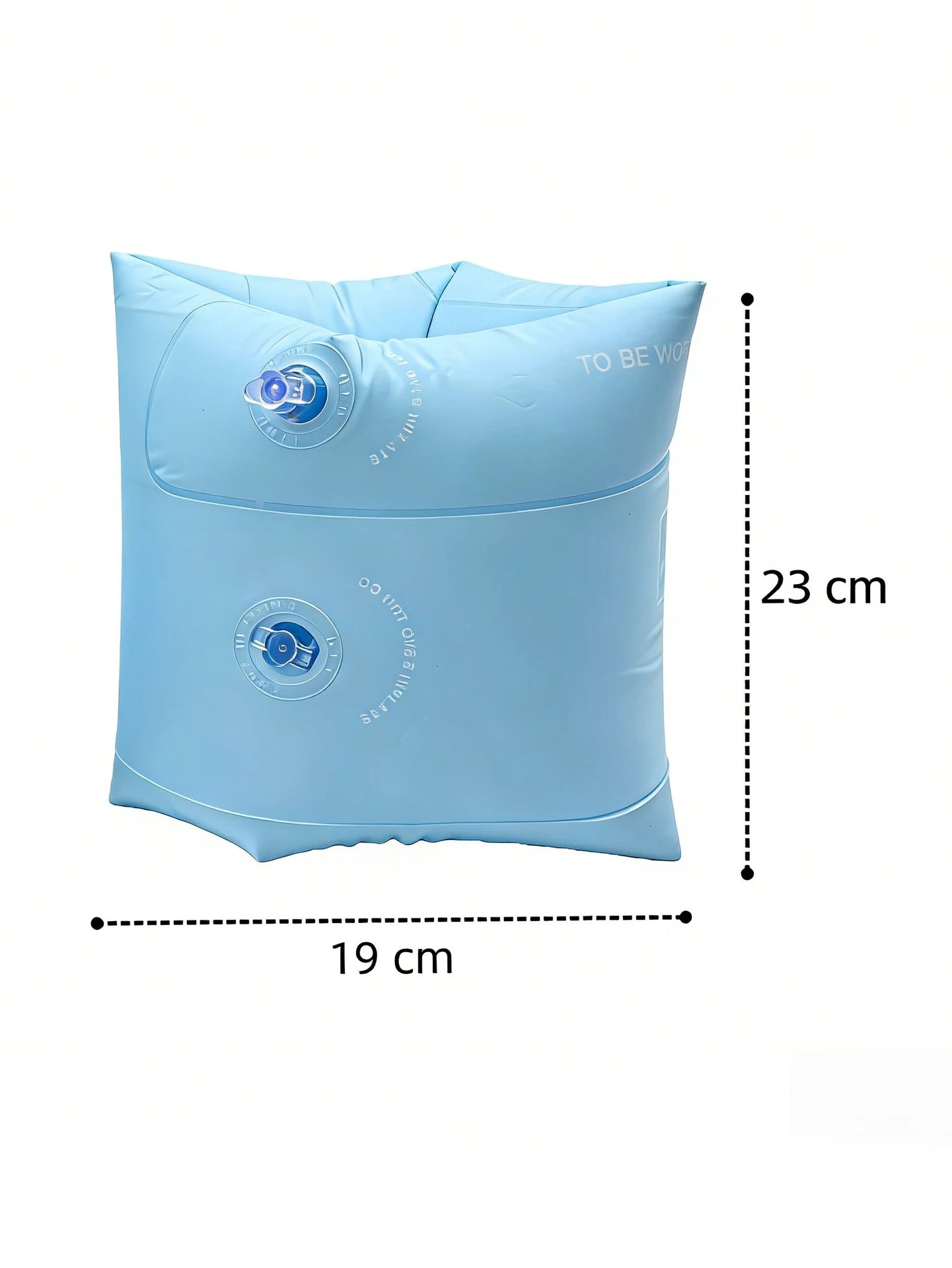 2pc New Macaron Color Inflatable Arm Float Bands For All Age Swimming Arm Rings，PVC Water Floating Sleeves, Summer Swimming Trai