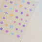 Bohemian Pattern Colorful Love Heart Moon Pearl Crystal Rhinestone 5D Nail Art Sticker Self Adhesive Decoration Manicure Decal