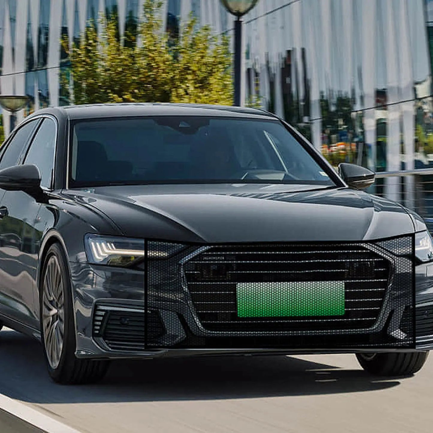 Car Grill Mesh Car Water Tank Net Barrier Rat Resistant Anti Insect Car Condenser Protect Net Bugs Repellant Air Radiator