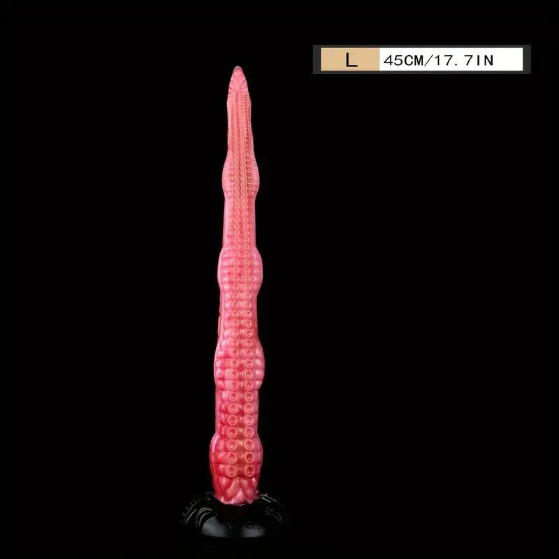 FAAK 65cm Long Butt Plug With Suction Cup S M L XL XXL Fantasy Octopus Leg Dildo Anal Beads 5 Sizes Sex Toys For Women Man