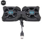 Portable Laptop Cooling Stand Foldable Fan Cooler Cooling Pad Laptop CPU Cooler USB Cooler