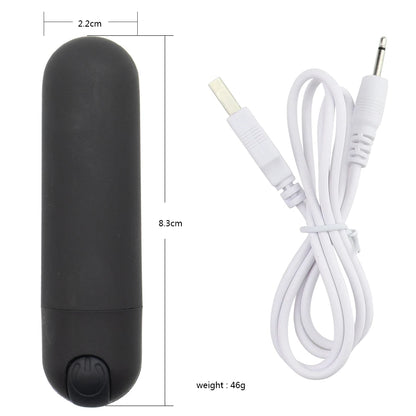 Bullet Vibrator Clitoris and G-Spot Stimulator Nipple Vibrate Massager Vibrating Wand Orgasm Vagina Dildo 10 Speeds for Travel